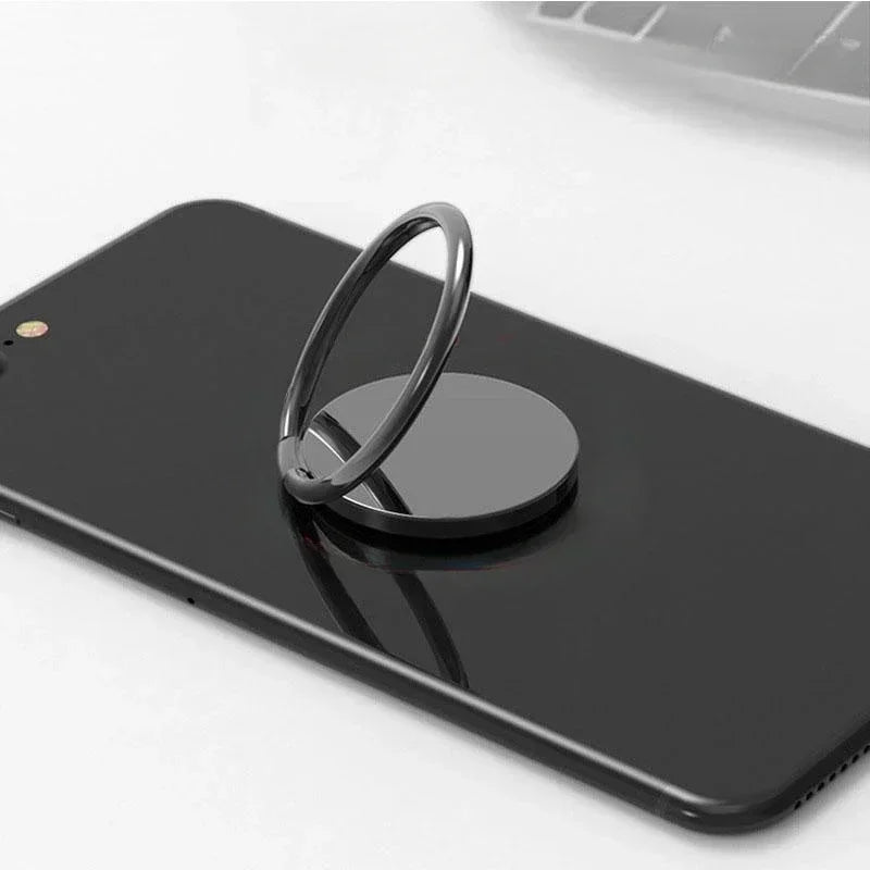 Rotatable Phone Ring Holder Stand – Finger Grip Lazy Bracket | Gold, Silver, Rose Gold & Black
