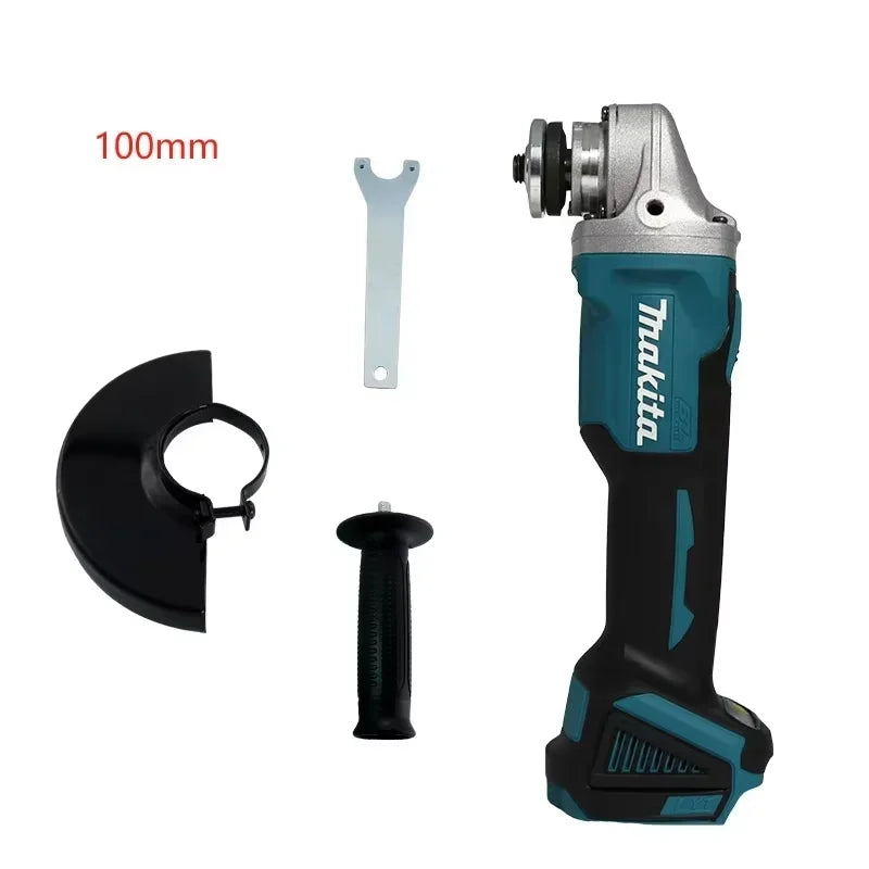 Original Makita DGA404 18V Brushless Electric Angle Grinder Cordless Grinder Metal Wood Grinding Polishing Cutting Power Tool