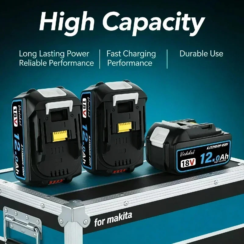 Battery Holder Mount — Compatible with 18V Cordless Tool Packs