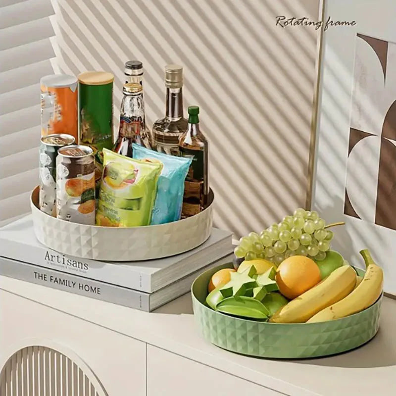 Rotating Spice Turntable - Space-Saving Lazy Susan for Kitchen or Dorm - photo 3