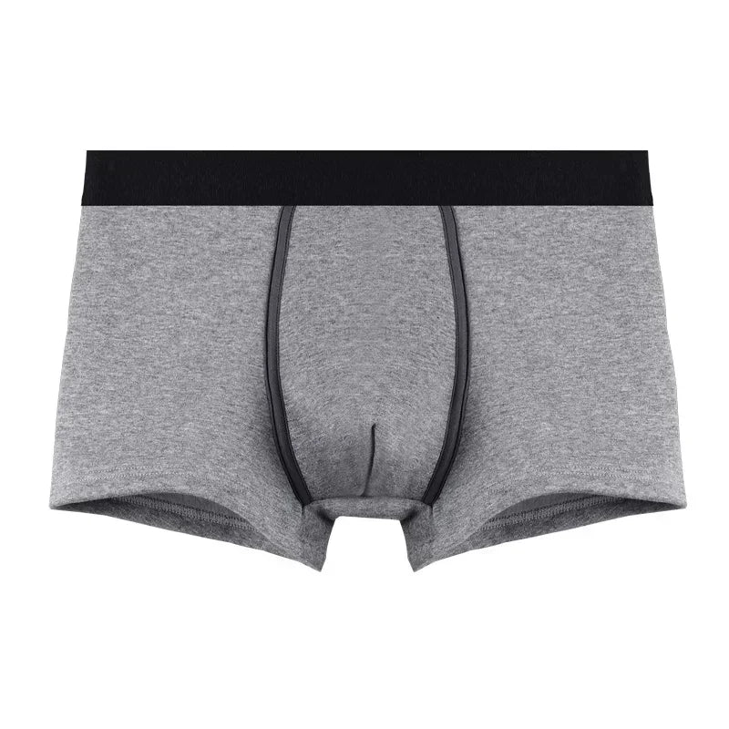 Men's Fleece Lined Thermal Boxer Shorts - Straight-Leg Winter Underwear - photo 7