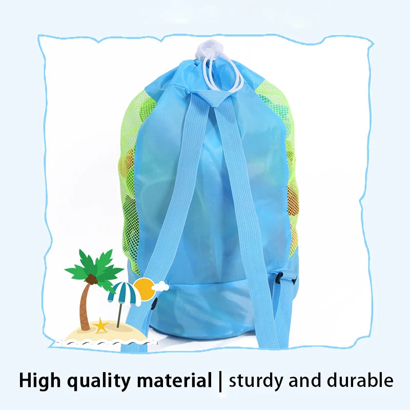 Outdoor Beach Bag Beach Toy Storage Bag Swimming Suit And Miscellaneous Storage Bag Shoulder Carrying Storage Bag Tourist Beach