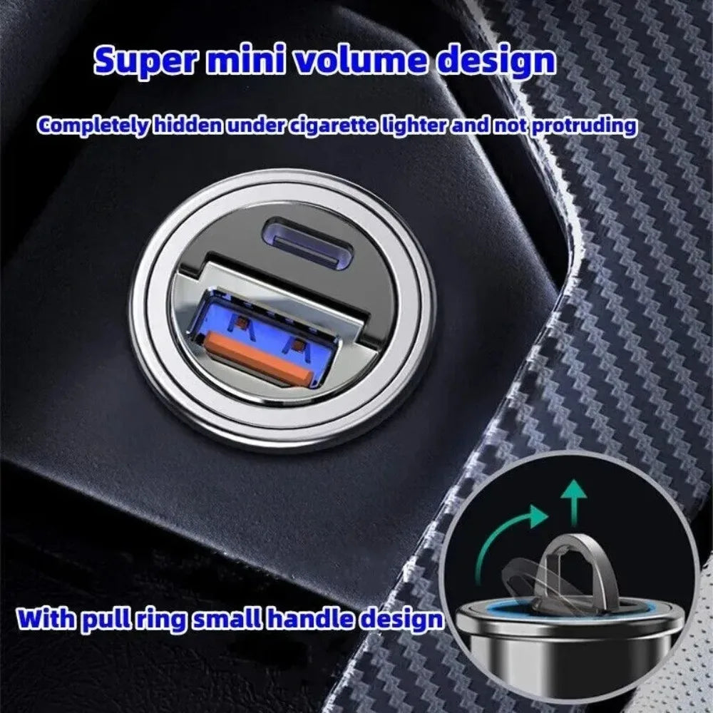 MMAlto 2-Port USB Super Fast Car Charger Adapter – Universal Dual USB Rapid Charging for iPhone, Samsung, Android & All Cell Phones
