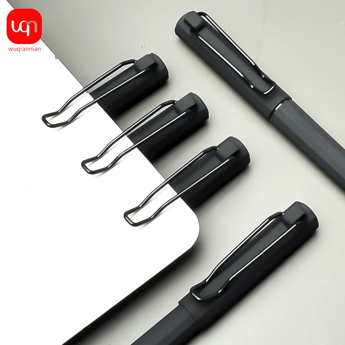 WQN-2/5/7pcs High-Quality School Business Writing Gel Pen Comfortable Holding Pen And Large-Capacity Refill Ink Is More Durable