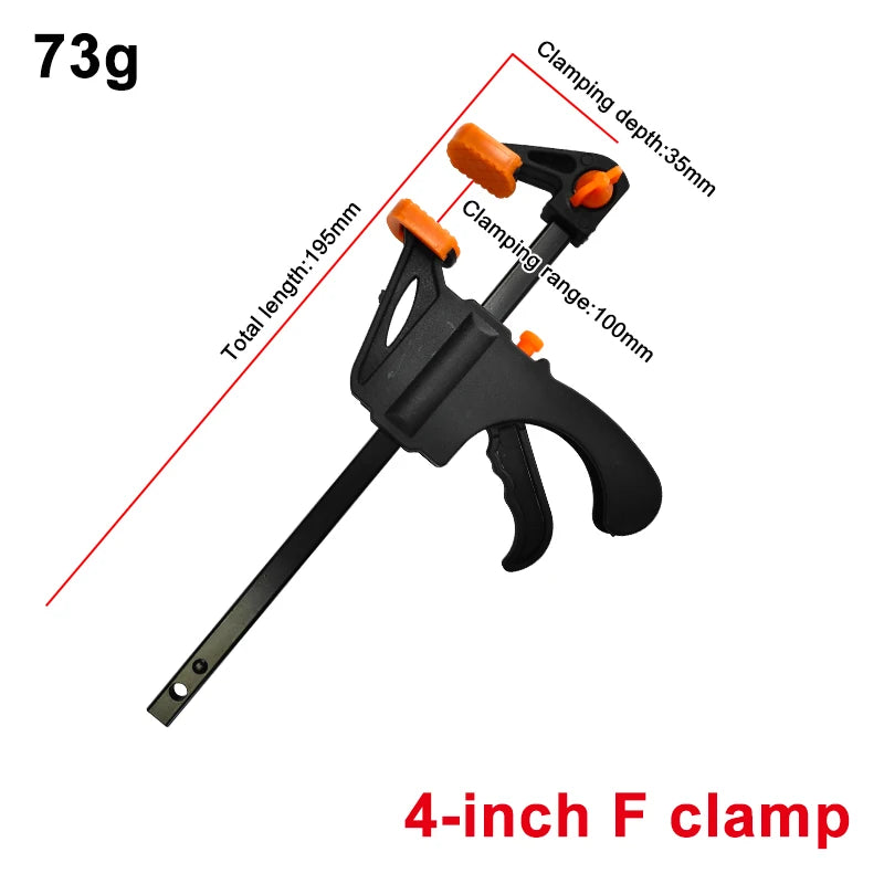 7-15pc blue 15° inclined hole locator woodwork drilling adjustment limiter F clamp three point woodwork drill installation tool