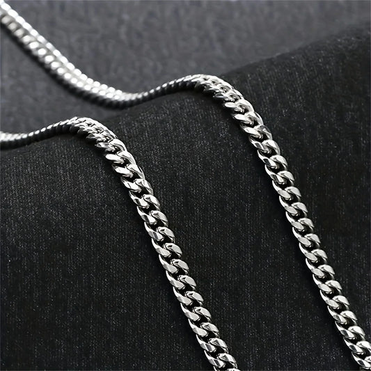 Cuban Chain Necklace for Him — Gift-Boxed Promise Necklace