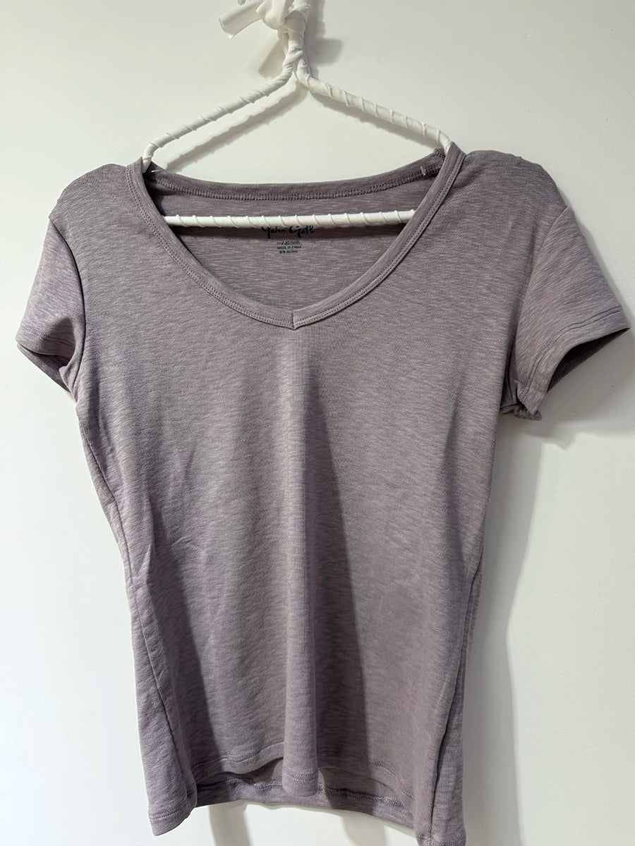 Camouflage Thin Short Sleeve T-shirt Women V-neck Cotton Slim All-match Tee Shirts Female Streetwear Vintage Y2k Tops Summer New