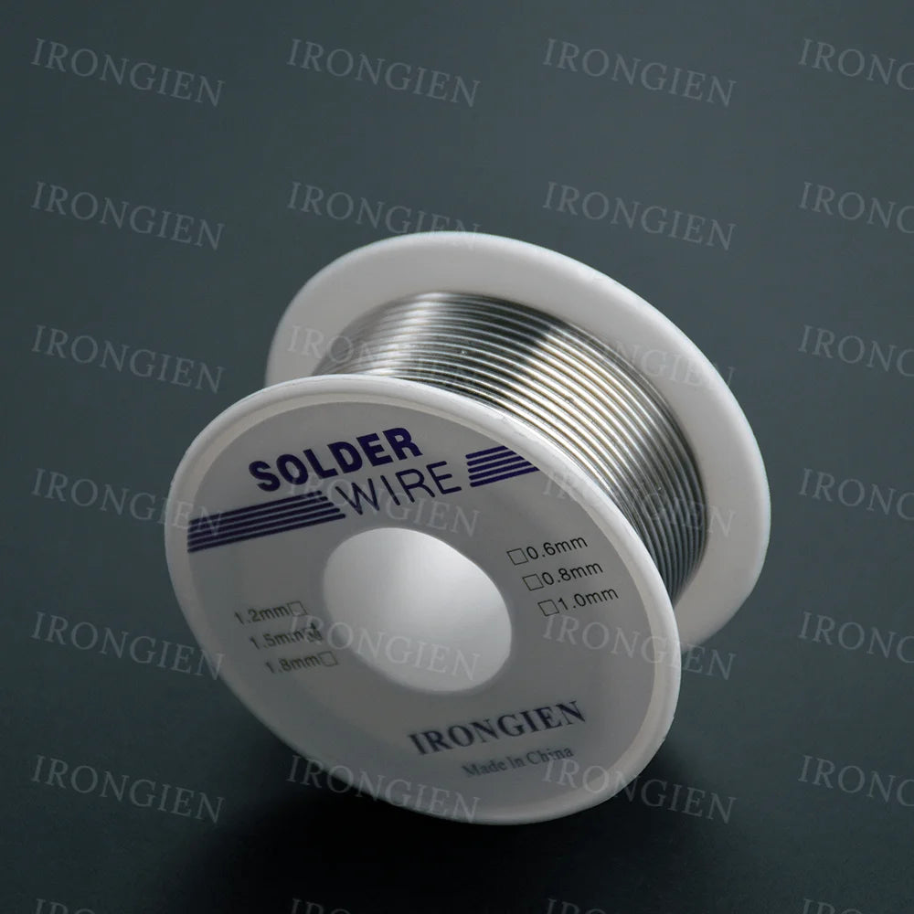 Irongien High Purity Soldering Wire 8g50g/Roll Mixed Tin Rosin Core Dia 0.6-1.5mm Solder Welding Wire For Electrical Soldering