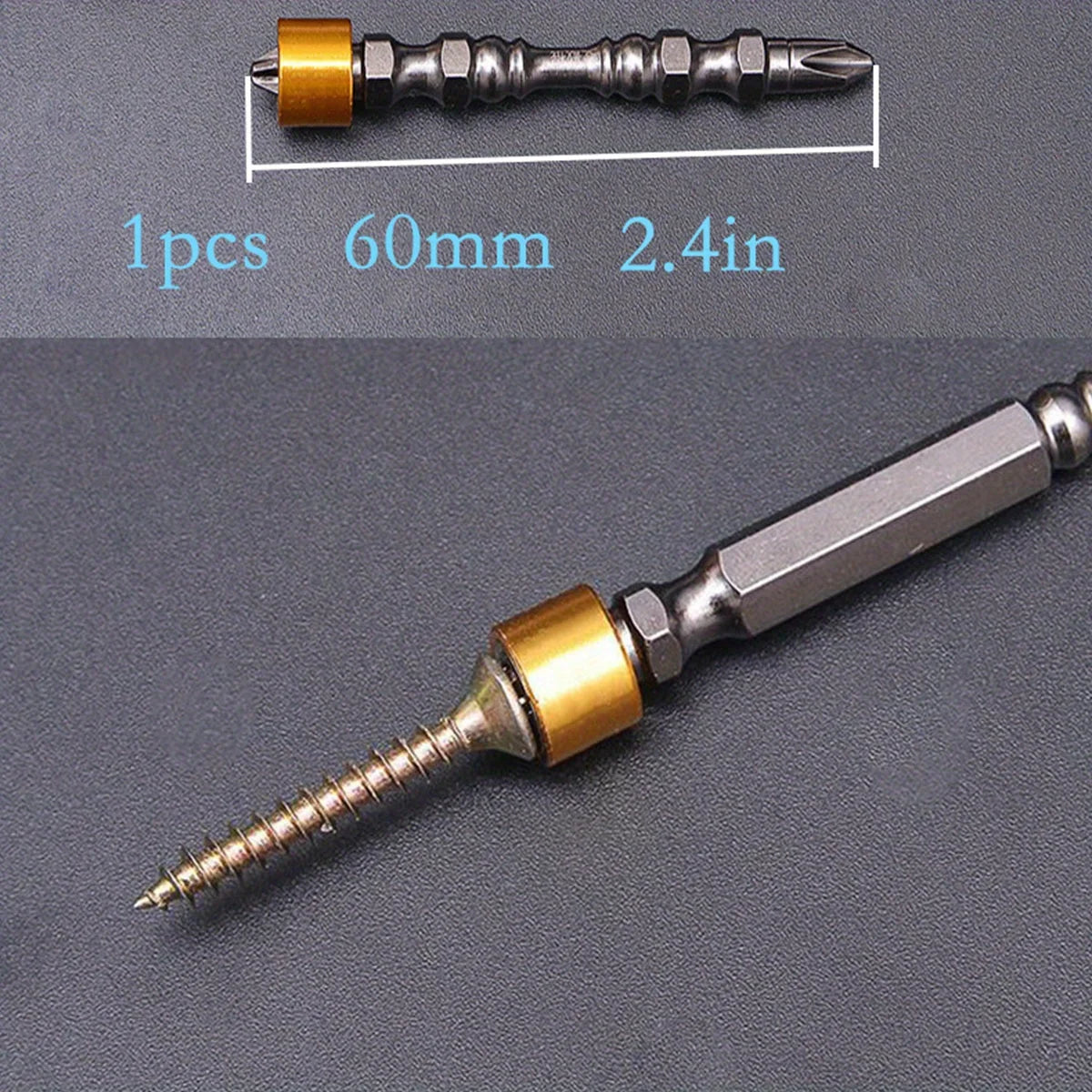 10pcs,4.33in 2.4in PH2 Magnetic Screwdriver Bits 1/4 Inch Hex Shank,65mm 110mm Multiple sizes for various scenarios
