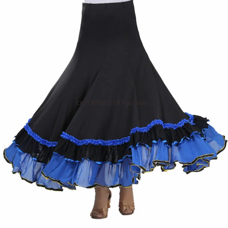 Women's flamenco dress with swing skirt