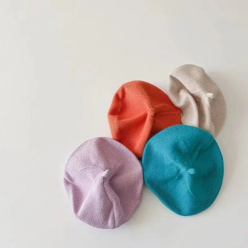 Knit Baby Beret - French Style Toddler Winter Hat - photo 6