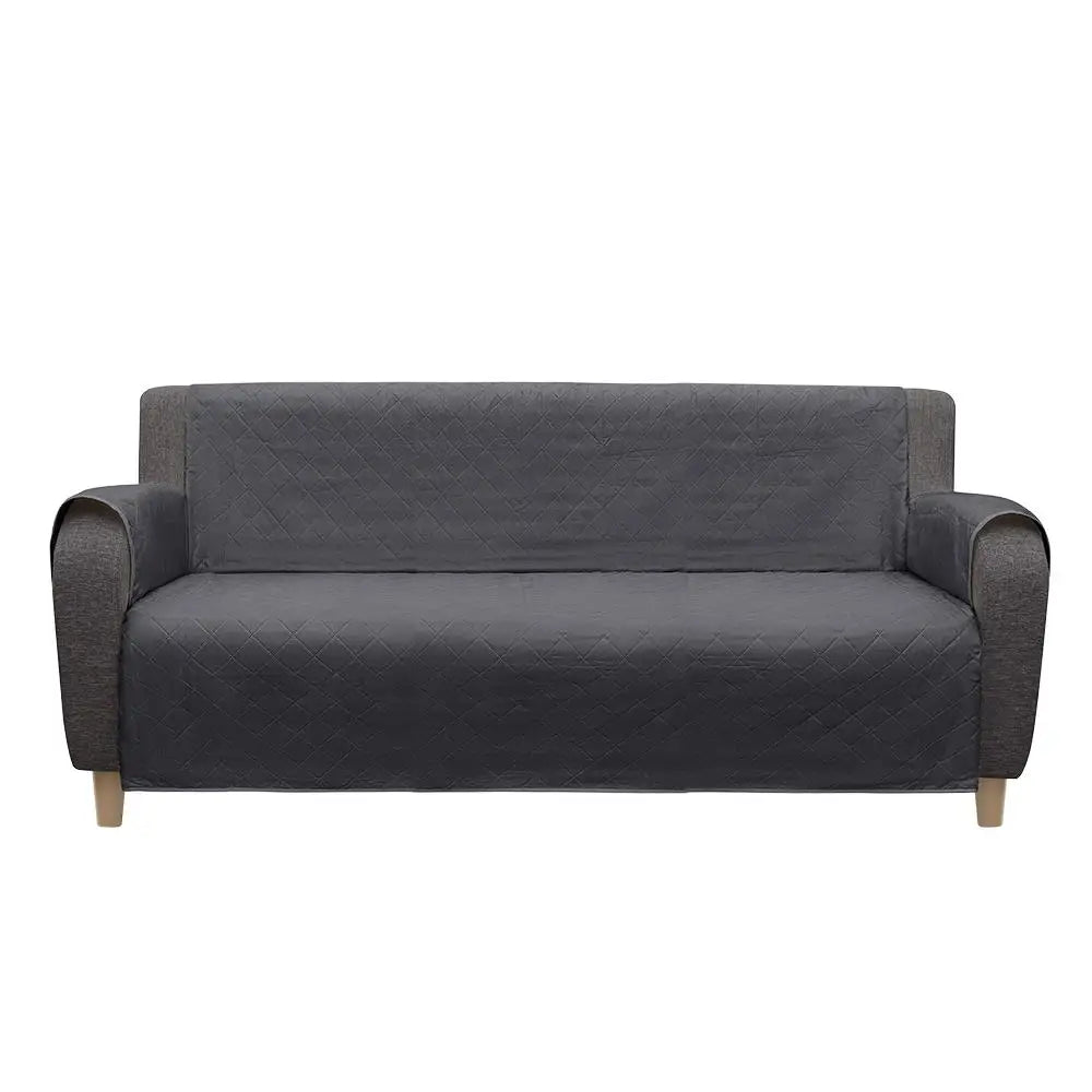 Sofa Cover Quilted Anti-wear Couch Cover for Dog Pet Kids Recliner Armchair Furniture Slipcovers 1/2/3 Seater Protect