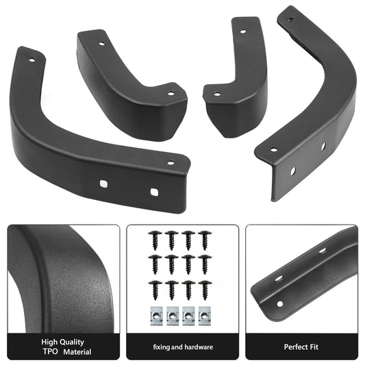 Splash Guard Mud Flaps (4-Piece Set) — Chevrolet Silverado 1500 (2019–2025)