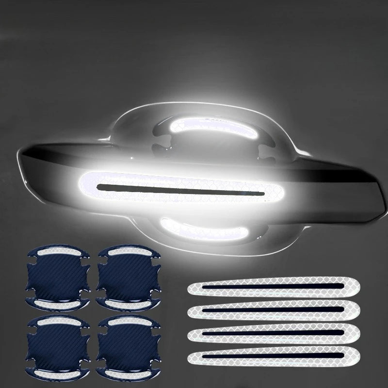 8Pcs Car Door Handle Protective Film – Anti-Scratch Transparent Paint Protection Stickers