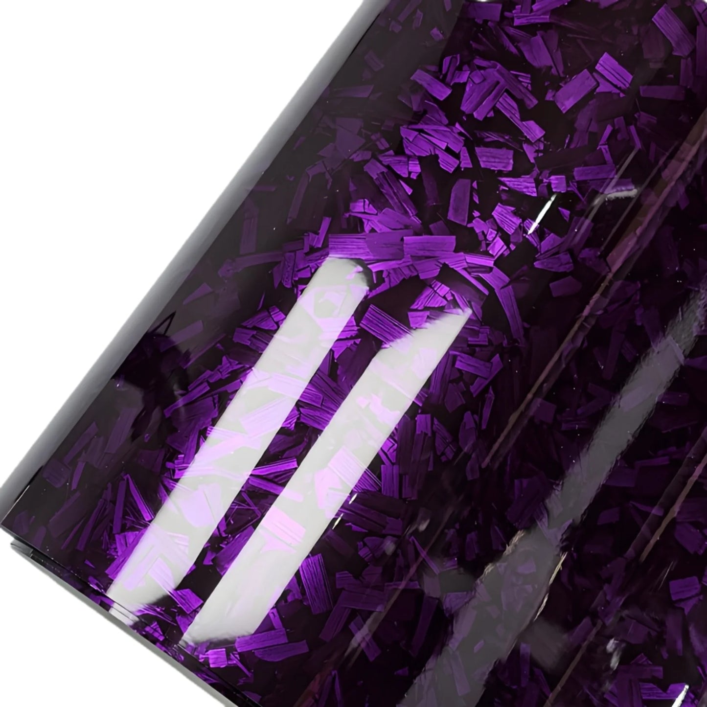 10/20/30/40/50 X 150cm Ultra Glossy Forged Carbon Fiber Vinyl Car Wrap Sticker Film Durable Weatherproof Sticker Easy to Install