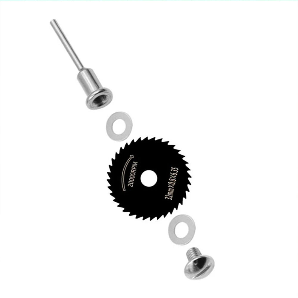 6pc Woodworking Metal Cutting Blade Electric Drill Circular Saw Blade High-speed Steel Electric Grinder Small Saw Blade Tool Set