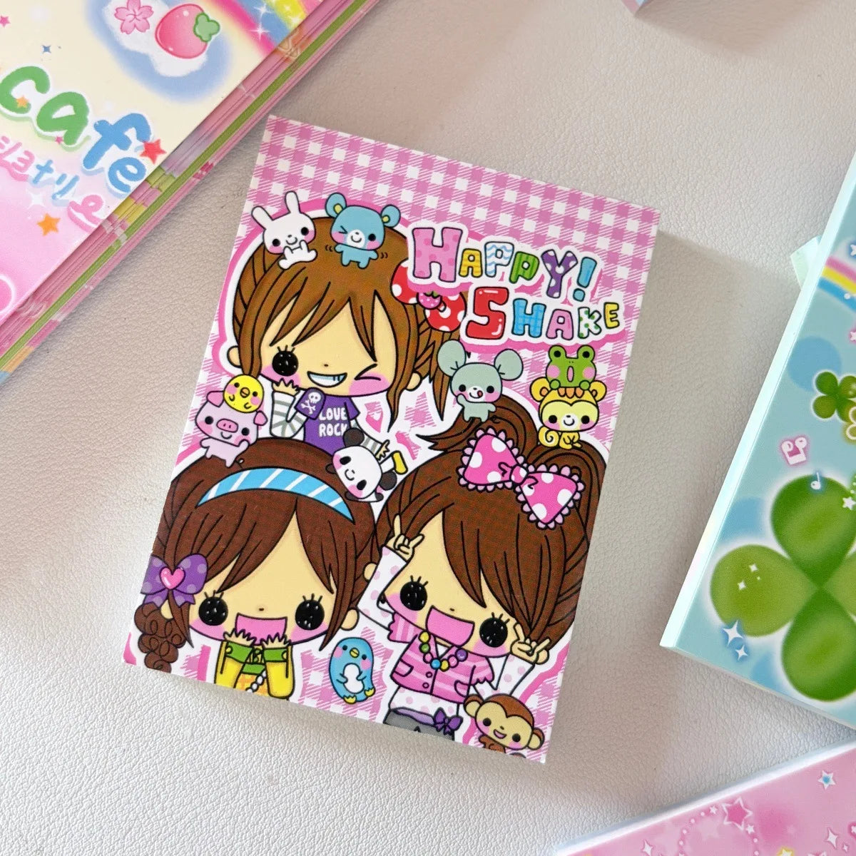 Japanese Retro Cute Showa Style Memo Pads Non Adhesive Journaling Decorative Paper 70 Sheets Each