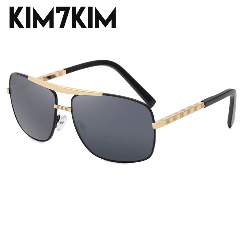 Vintage Square Sunglasses — Punk Driving Shades, Unisex UV400