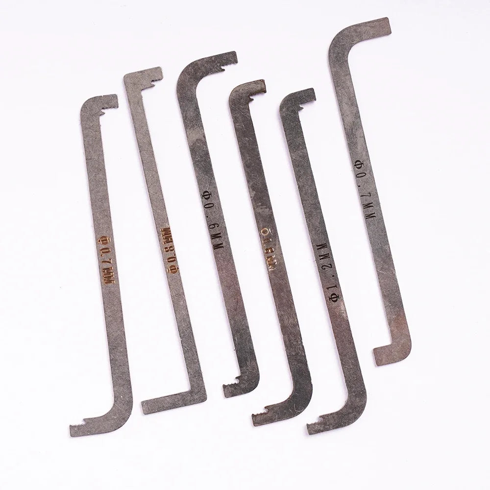 New 6 pieces/11 pieces Lock Tension Wrench ,Replacement Turning Tool Locksmith Pick Tool