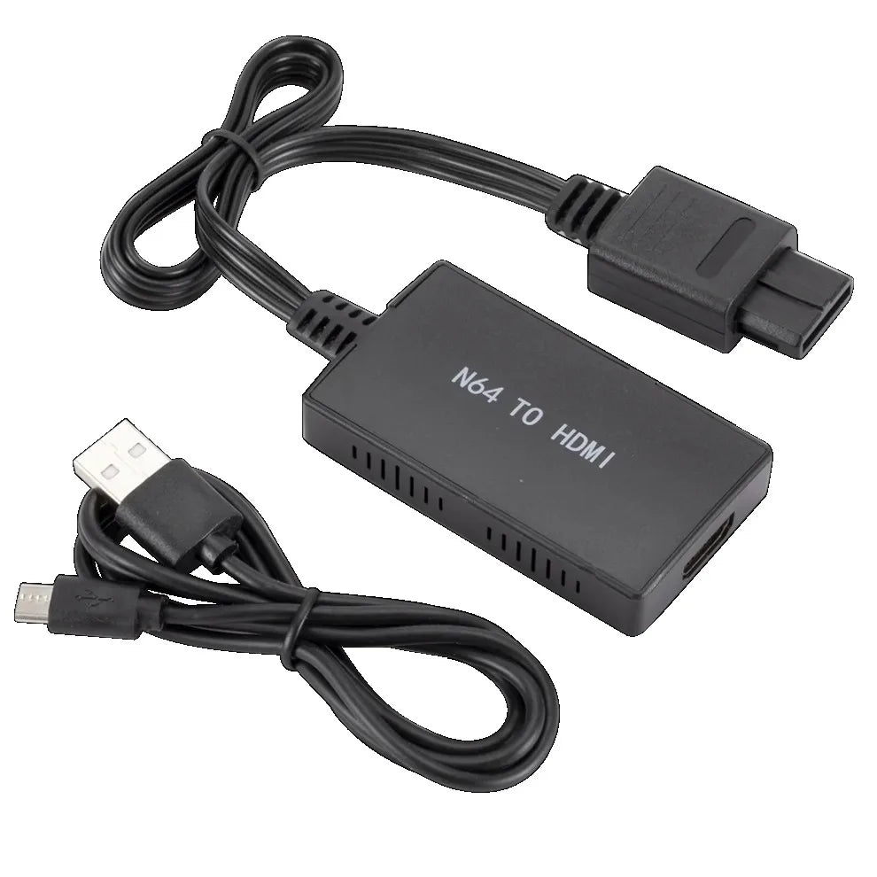 N64 To HDMI Adapter Converter Nintendo64 to HDMI Converter Adapter Plug And Play For Nintend 64/SNES/NGC/SFC Gamecube Console