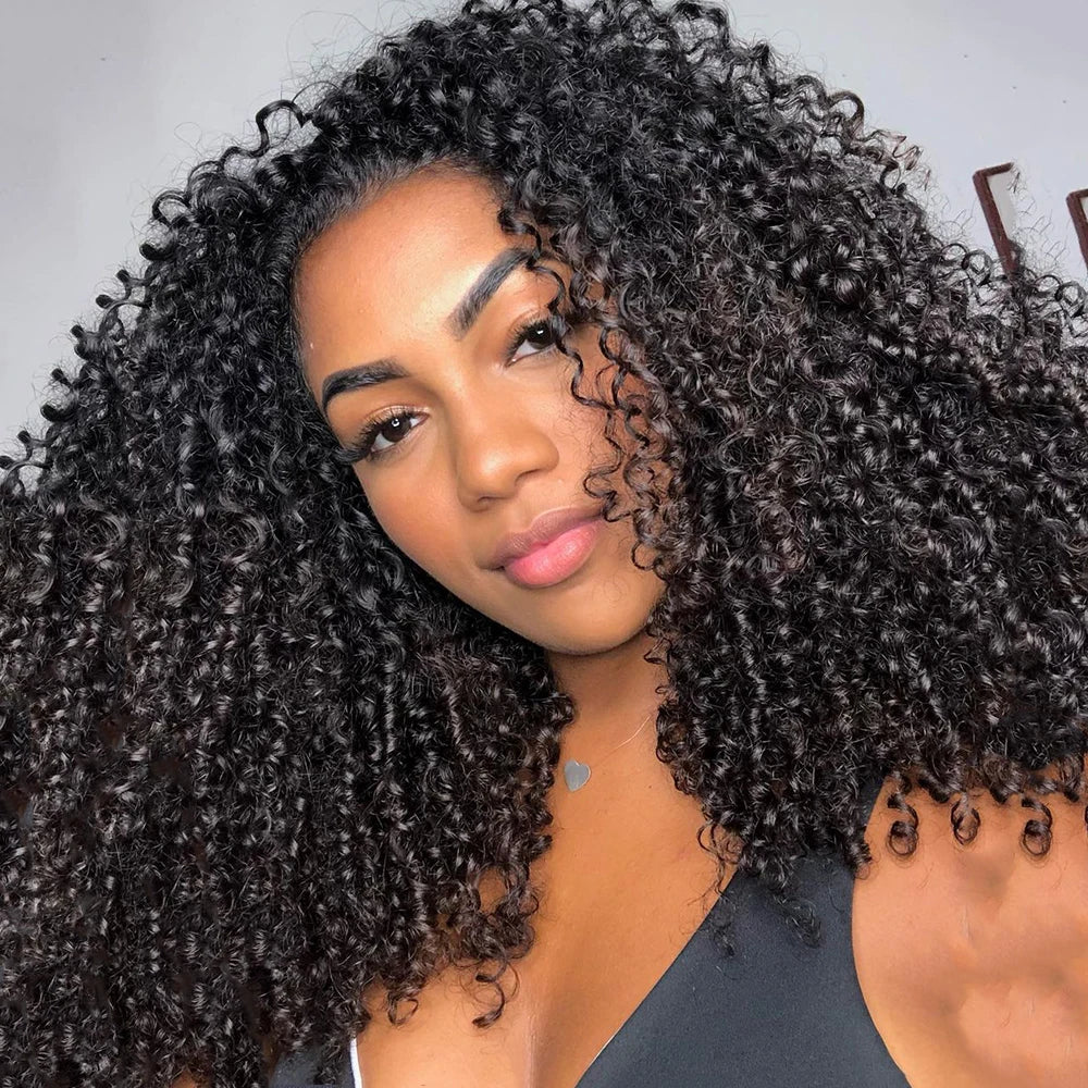 8-24Inch Mongolian Pixie Curly Human Hair Bundles Deal Bouncy Jerry Curly Hair Bundles Brazilian Raw Virgin Hair Weave Extension