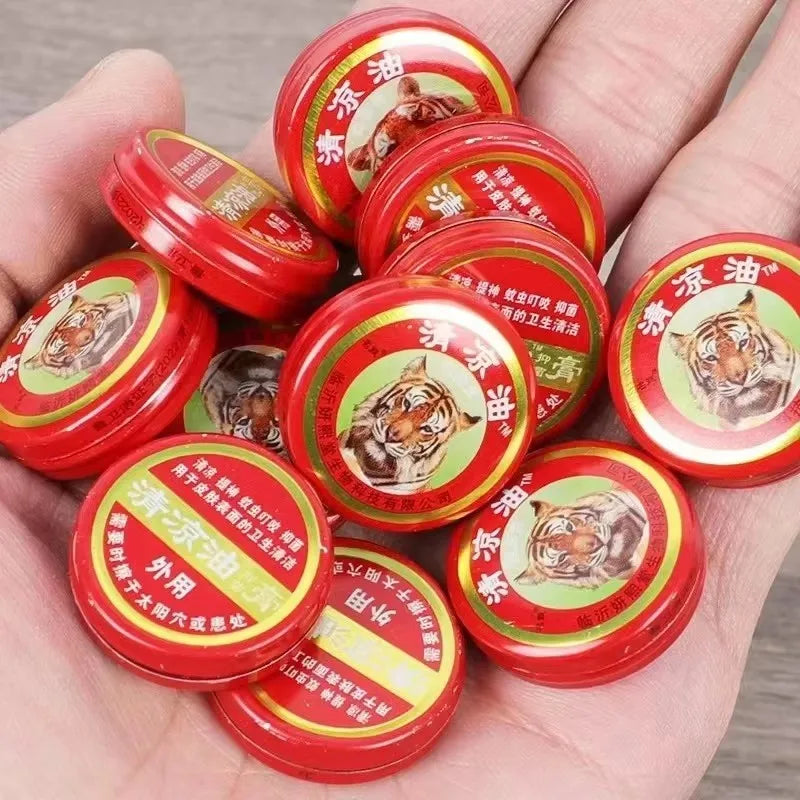10/30/50/80PCS Tiger Essential Tigre Balm Plaster Tiger Essential Oils Mosquito Elimination Headache Cold Dizziness Solid Air