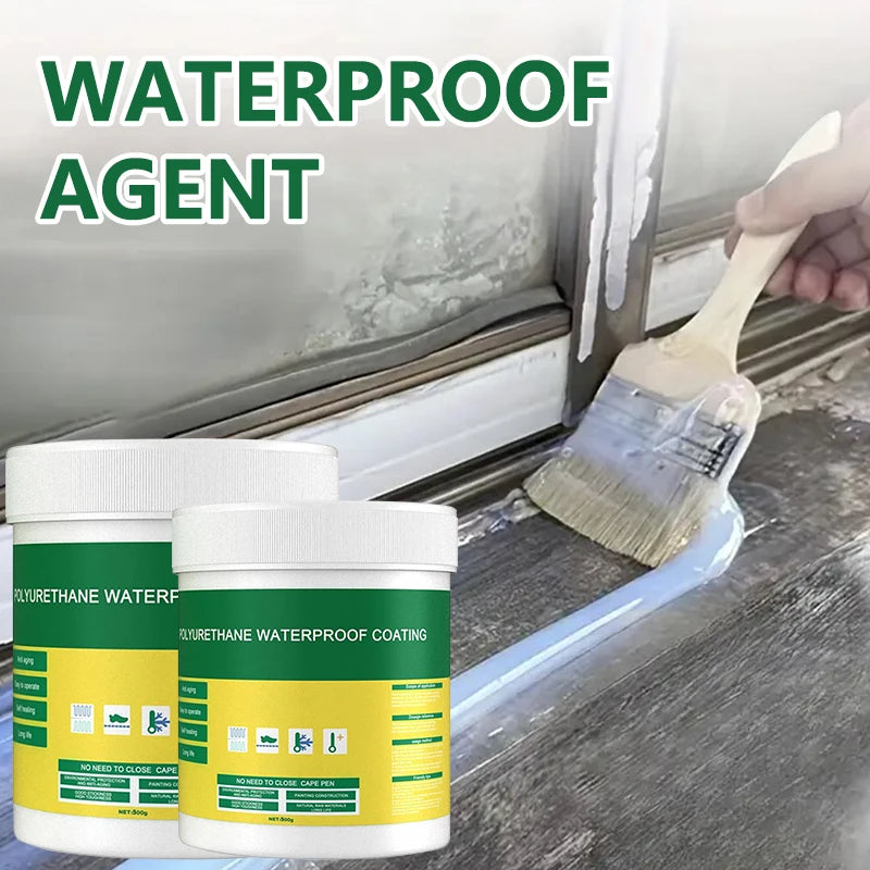 Clear Waterproof Sealant for Leaking Walls, Tiles and Roofs