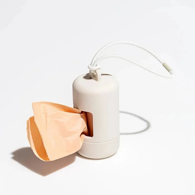 Stylish Dog Waste Bag Carrier - Leash Poop Bag Dispenser