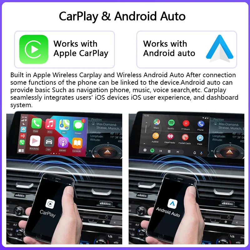 8+128GB Android 15 Car Radio for Dodge Ram 1500/2500/3500 2019-2023