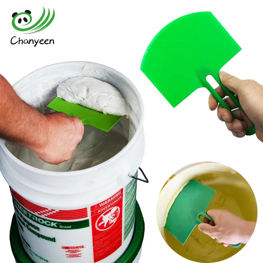 Curved Plastic Putty Knife Scraper for Drywall and Plaster