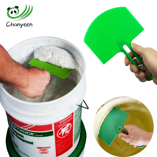Curved Plastic Putty Knife Scraper for Drywall and Plaster