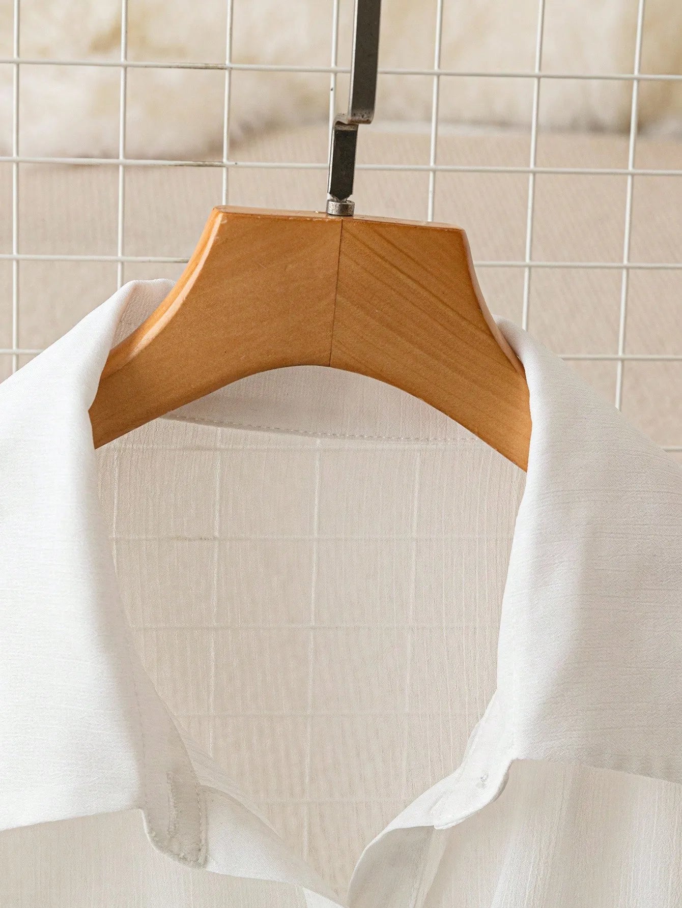 Women's White Sheer Sleeveless Blouse 2026 Turn Down Collar Button Down Belted Waist Peplum Top Casual Office Summer Shirt