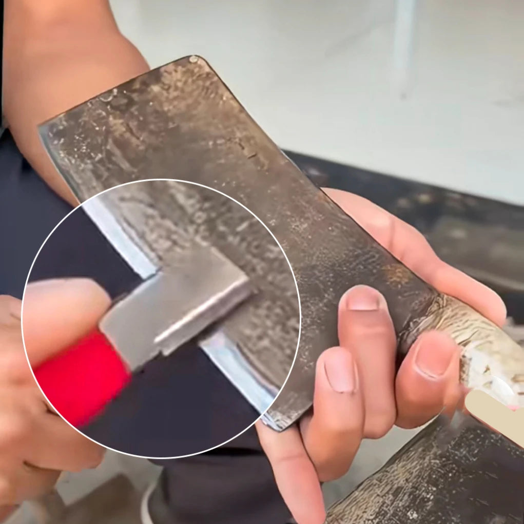 Professional Knife & Scissor Sharpener – Tungsten Diamond Ceramic Sharpening Tool for All Blades & Garden Shears