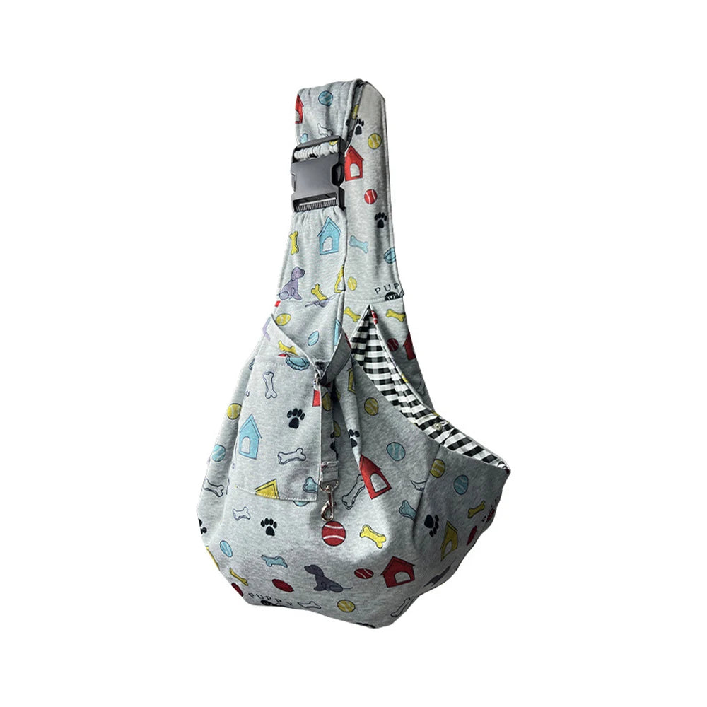 Cartoon Print Pet Carrier Bag - Crossbody Travel Bag – photo 6