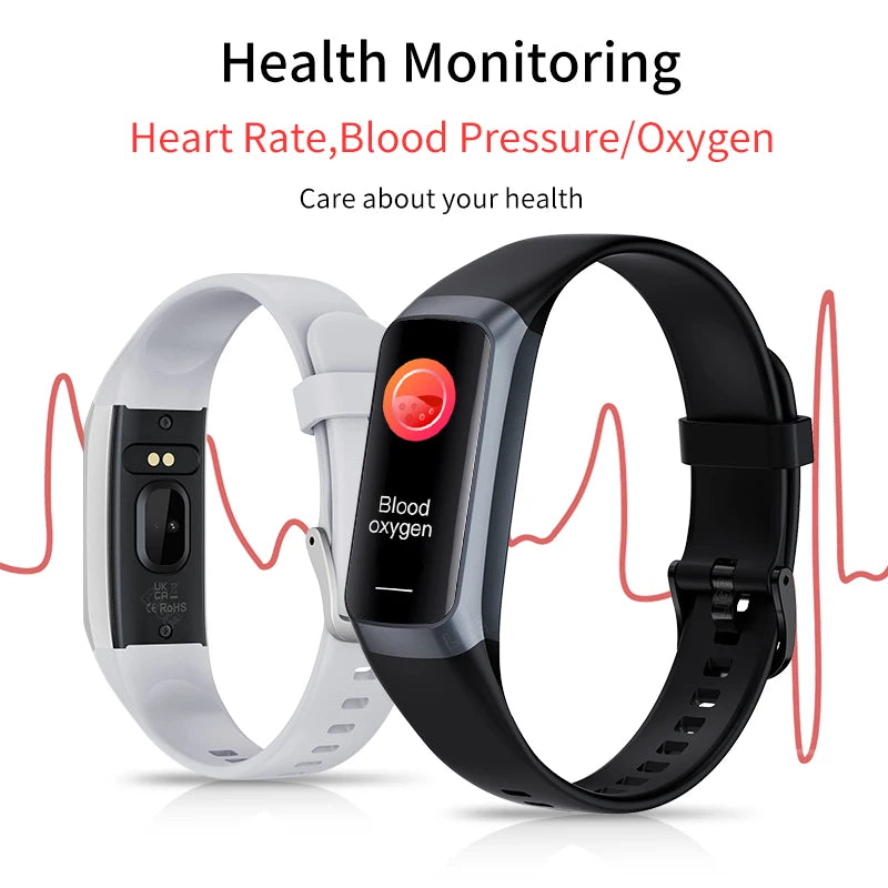 LIGE AMOLED Smart Watch Men Women 2026 Smart Band Heart Rate Blood Oxygen Smartwatch Waterproof Sport Fitness Tracker Bracelet