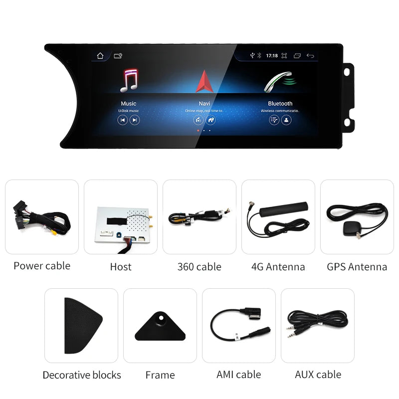 STWEI Factory Price 8.8inch Android AUTO Car Multimedia Player For Mercedes Benz C Class 11-15 W204 S204 Intelligent System