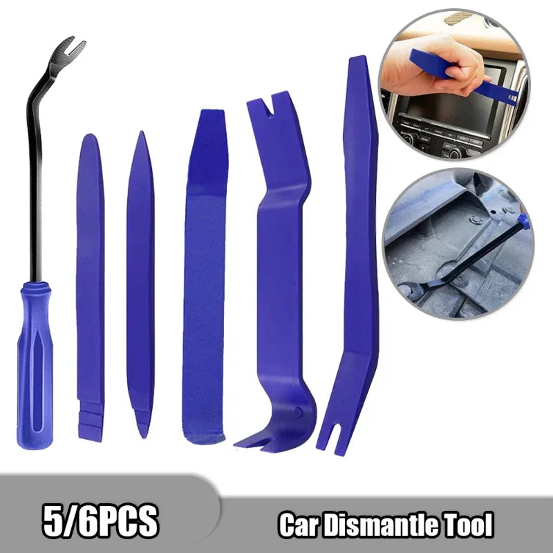 Plastic Pry Tools for Cars Interior Trim Removal Set for Door Dash Radio Audio - Automotive Trim Pliers Set