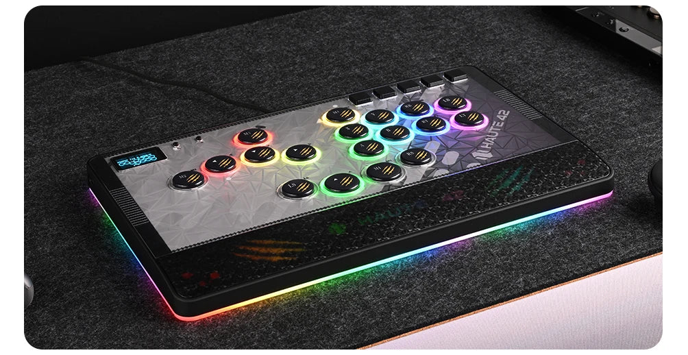 Haute42 C-AT Magnetic Leverless Hitbox Controller Stickless Arcade Controller Keyboard For PC/PS4/PS5/Switch Hitbox Fightstick