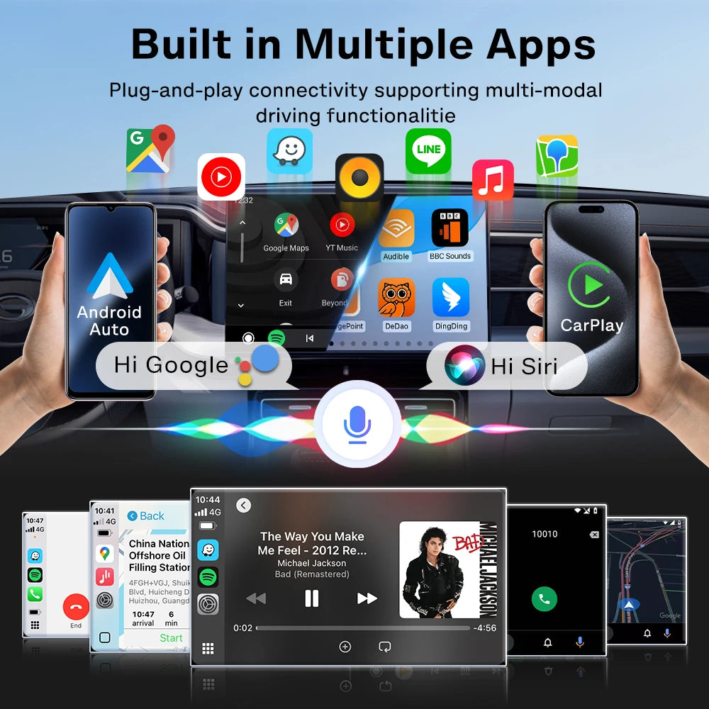CarlinKit 5.0 Mini Wireless CarPlay & Android Auto Adapter