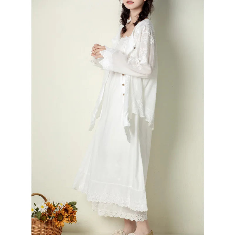 Johnature 2026 Summer New Japanese Casual Spaghetti Strap Thin All Match Dress For Women Solid Color Cotton Female Dresses