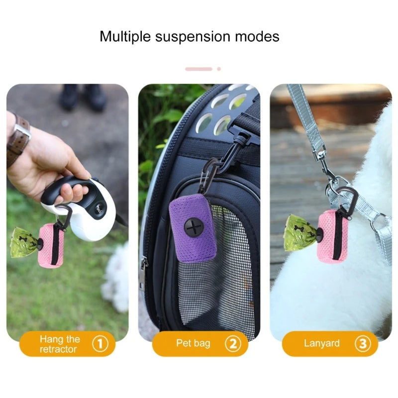 Dog Poop Pickup Bag Holder - Simple Leash Waste Bag Dispenser – photo 5