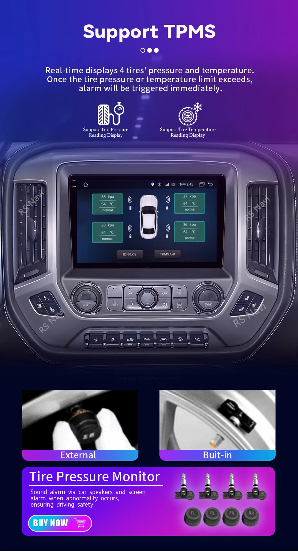 Android 16 Carplay Auto Car Radio Multimedia For Chevrolet Silverado 3 GMTK2 2014 2015 2016 2017 2018 Autoradio Stereo Head Unit