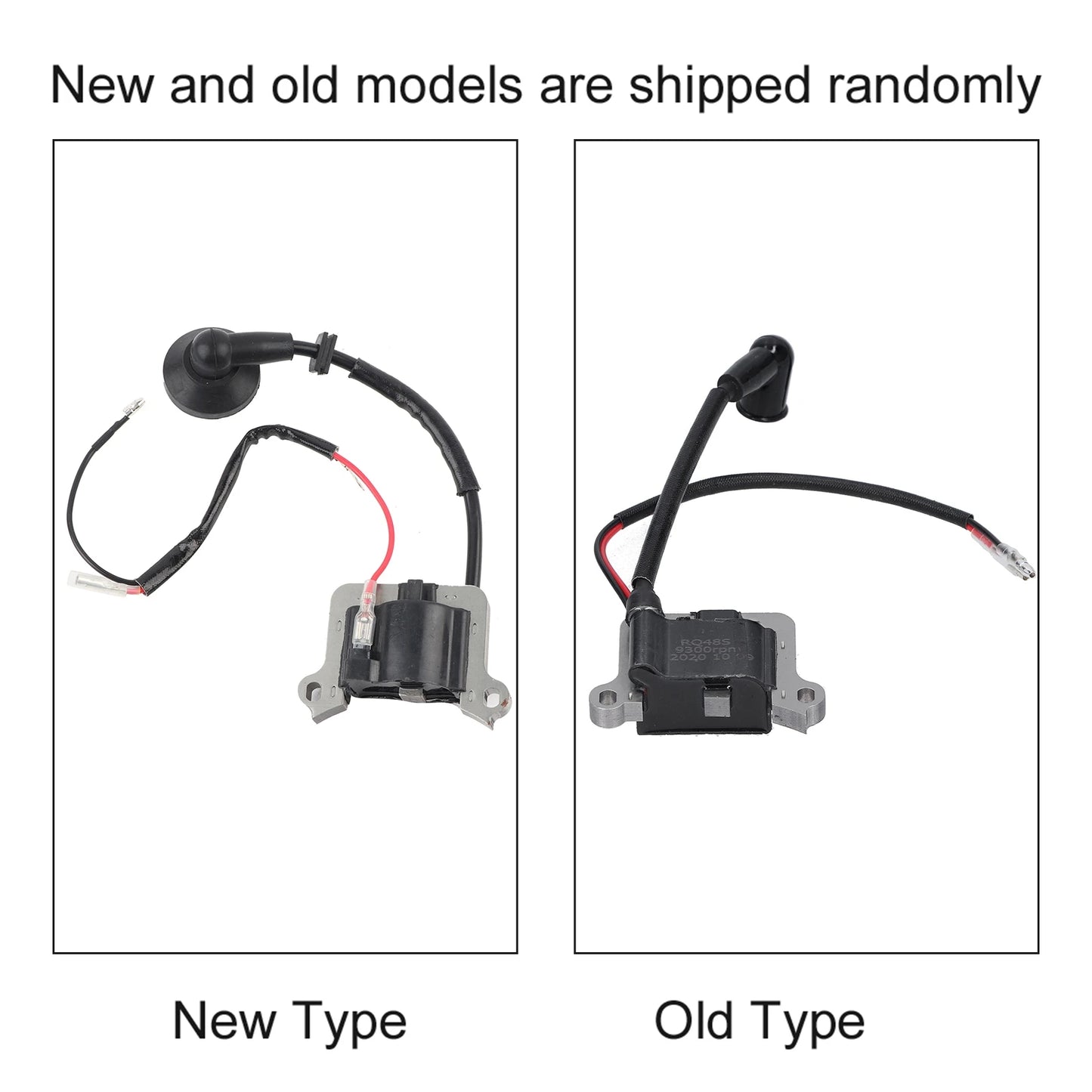 Ignition Coil 1E48F Ignition Coil Ignition Coil Fit for 63cc Brush Cutter Grass Trimmer 48 Engine 48F Grass Cutter Mower 1E48F