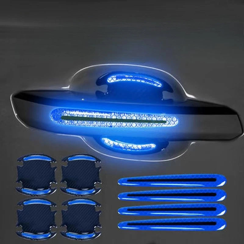 8Pcs Car Door Handle Protective Film – Anti-Scratch Transparent Paint Protection Stickers