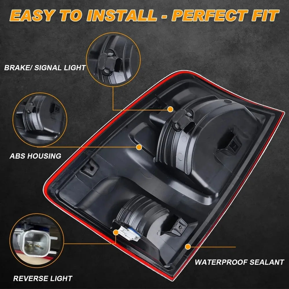 Halogen Tail Light — Dodge RAM 1500/2500/3500 (2009-2018)
