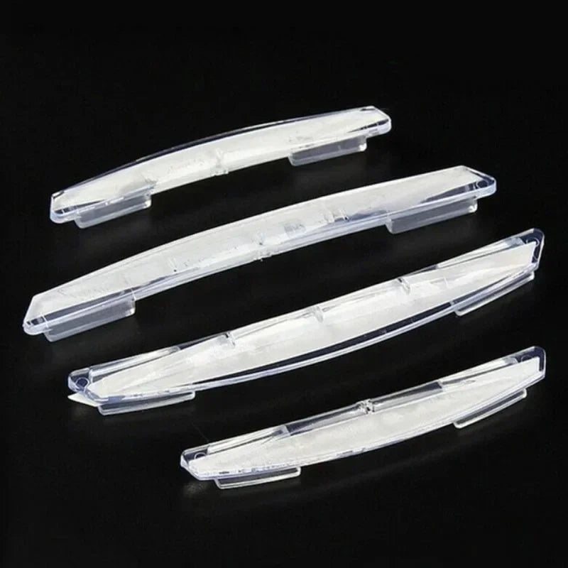 4pcs/set Car Anti-collision Strip Car Door Side Anti-collision Decorative Guard Plate Anti-scratch Car Accessories Decoration