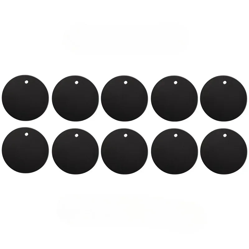 Universal Metal Plate & Metal Ring Mobile Phone Popsocket Accessories Suitable for Magnetic Phone Stands and Car Phone Holder