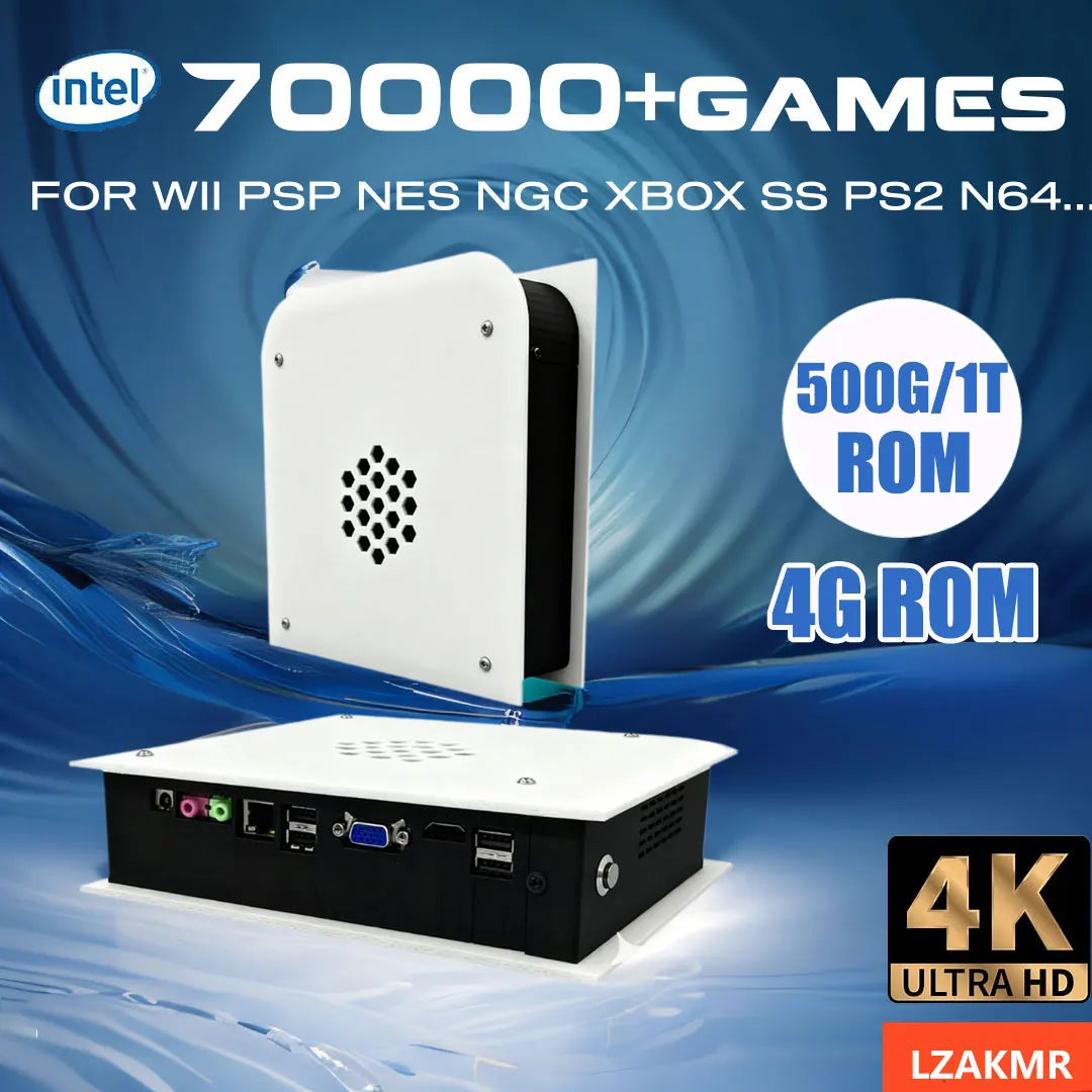 M15 Dual-System Game Console — Windows 11 + Batocera, i3 CPU, 60+ Emulators, Wireless Controller
