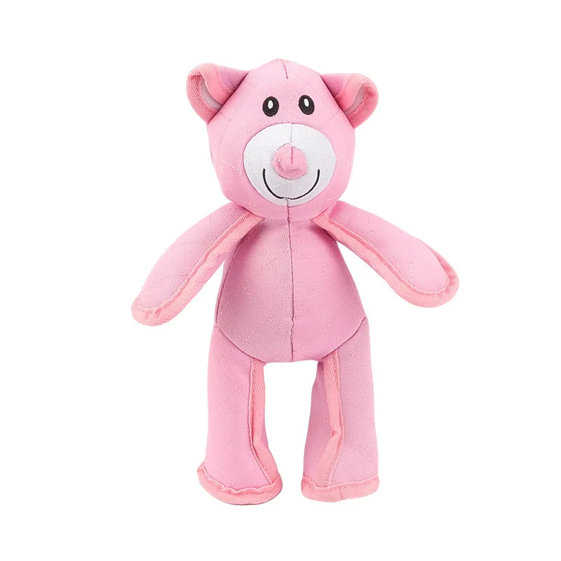 Teddy Bear Squeaky Dog Toy - Heavy Duty Plush for Chewers – photo 7