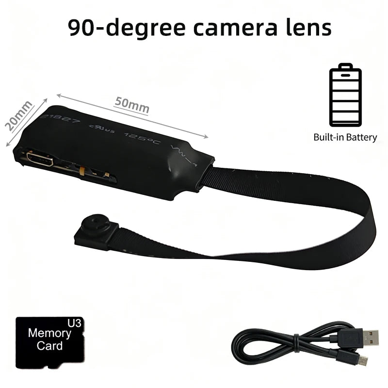 4K Mini WiFi Home Camera — Remote View & Motion Detection
